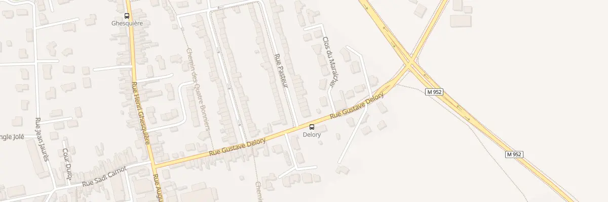 Plan du 8 Rue Pasteur à Emmerin