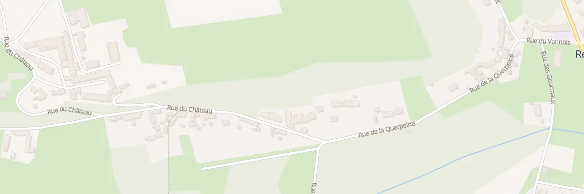 Plan du 6 Rue du Chateau à Retheuil