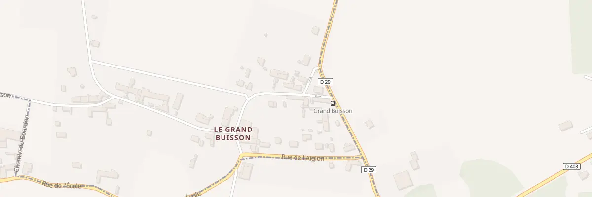 Plan du 28 Rue Grande du Buisson à Laval-en-Brie