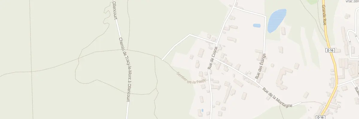 Plan du 506 Rue de Cosne à Tracy-le-Mont