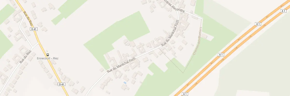Plan du 18 Rue du Maréchal Foch à Camphin-en-Carembault
