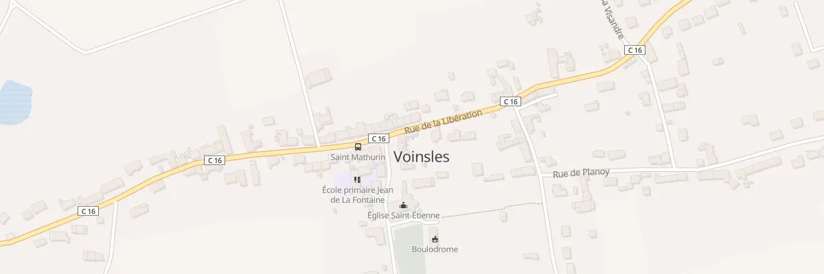 Plan du 4 Rue de la Libération à Voinsles