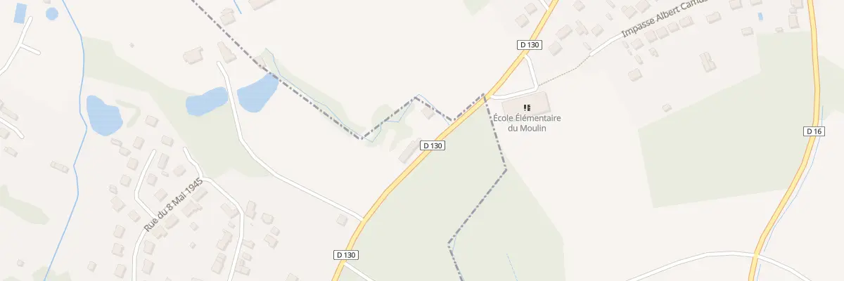 Plan du 409 Rue du Moulin à Tracy-le-Mont