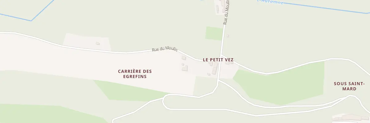 Plan du 20 Rue du Moulin à Vez