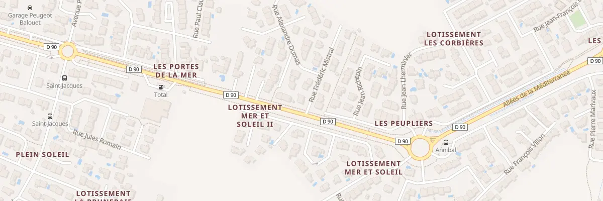 Plan du 1 Rue Frédéric Mistral à Saint-Laurent-de-la-Salanque