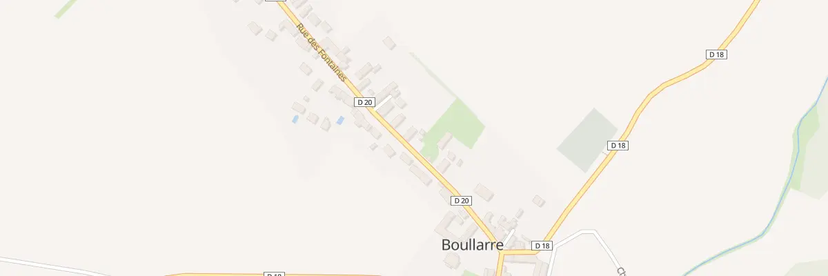 Plan du 36 Rue des Fontaines à Boullarre
