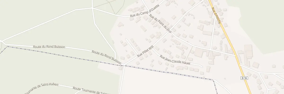Plan du 18 Rue Jean-Claude Declercq à Tracy-le-Mont