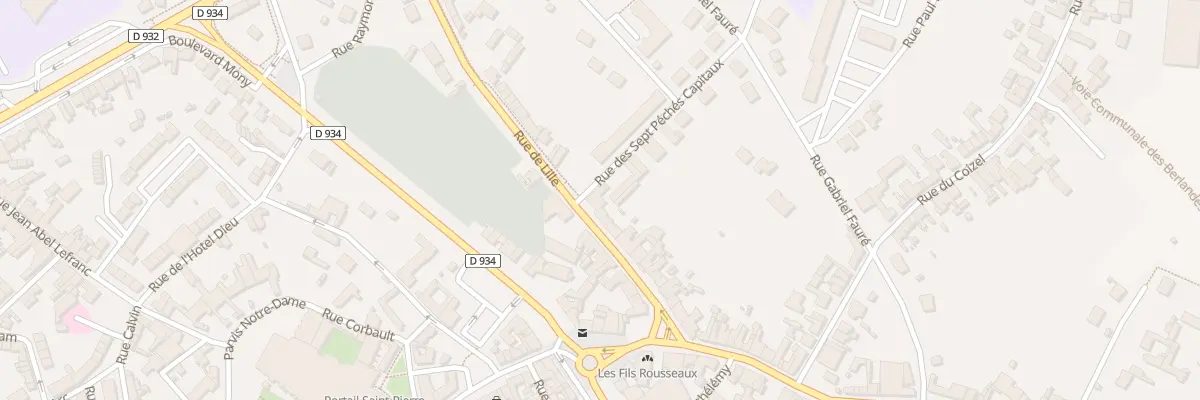 Plan du 30 Rue de Lille à Noyon