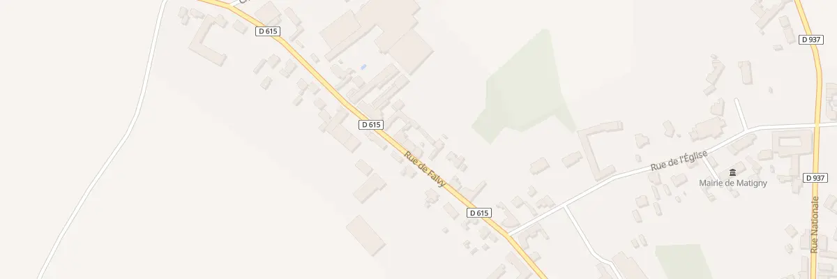 Plan du 17 Rue de Falvy à Matigny