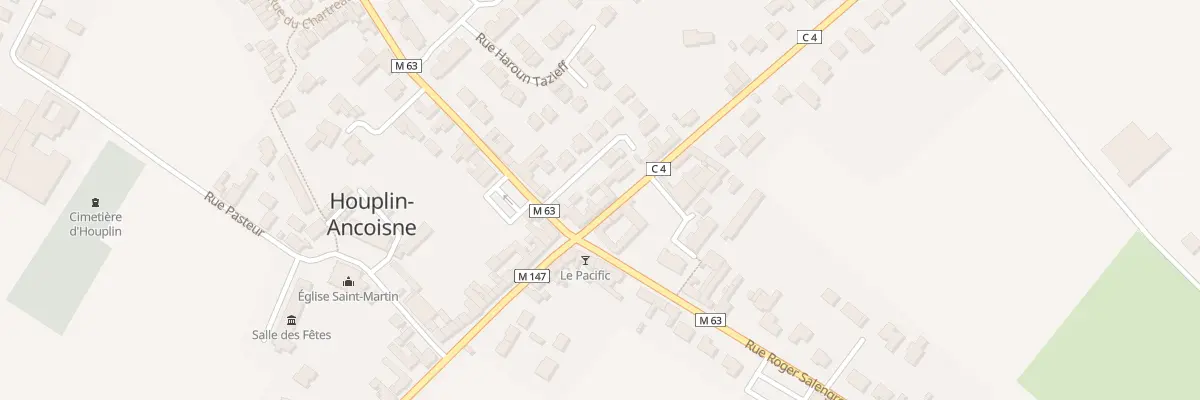 Plan du 11 Rue Georges Lampin à Houplin-Ancoisne