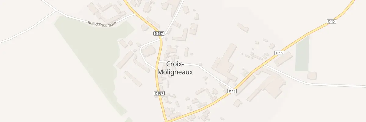 Plan du 1 Rle Camaude à Croix-Moligneaux