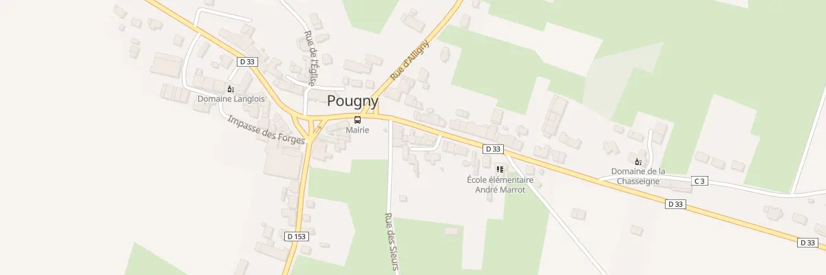 Plan du 4 Rue de Donzy à Pougny