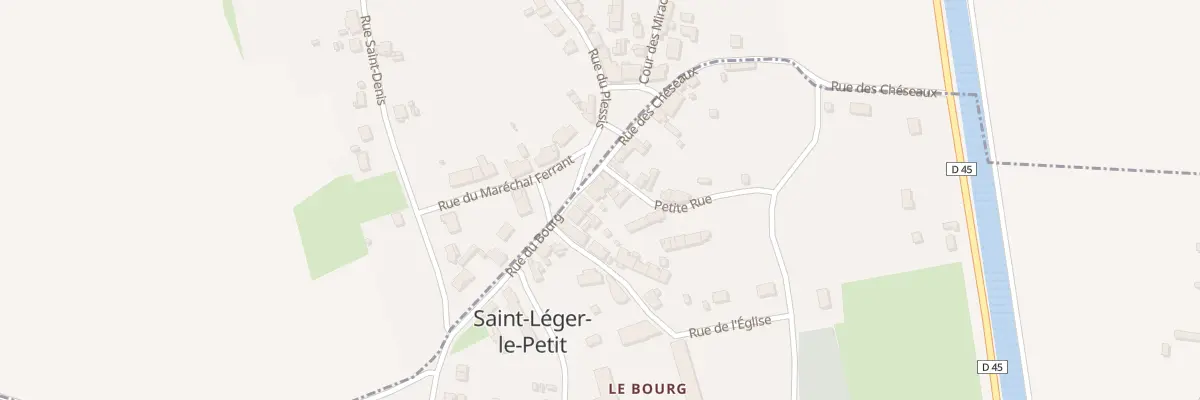 Plan du 12 Rue du Bourg à Saint-Léger-le-Petit