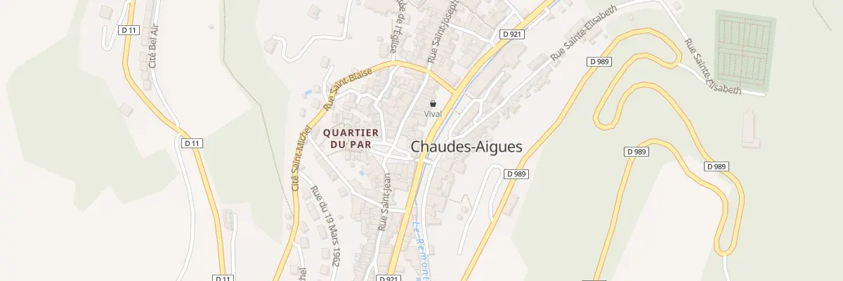 Plan du 5 Pl du Gravier à Chaudes-Aigues