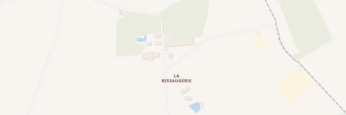 Plan du 2 La Bissaugerie à Chuelles