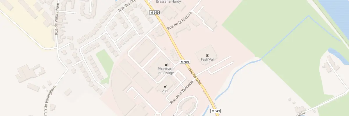 Plan du 190 Rue de Lille à Quesnoy-sur-Deûle