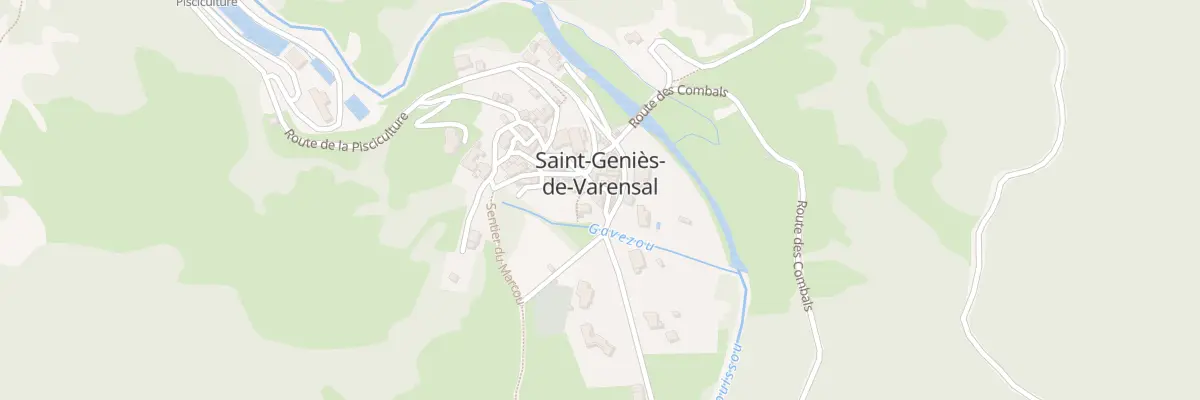 Plan du 5092 Le Village à Saint-Geniès-de-Varensal