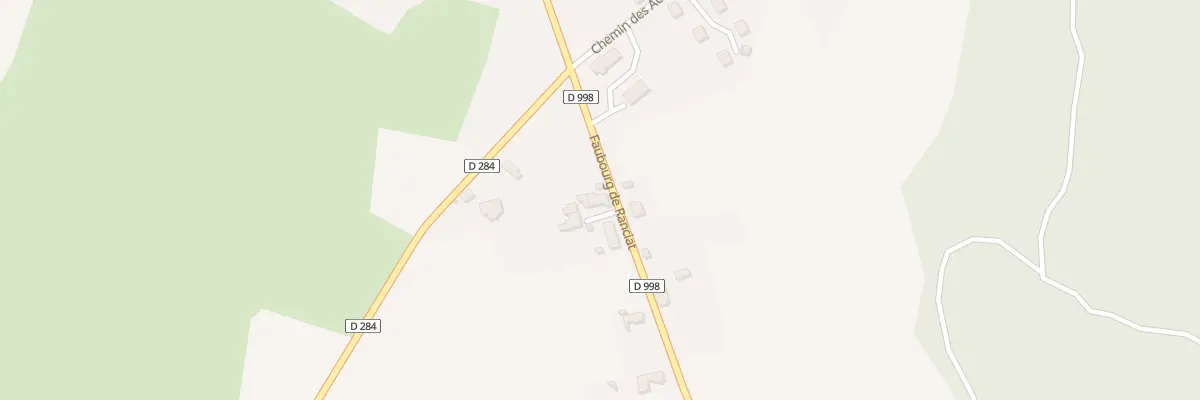 Plan du 3 Fg de Ranciat à Lalizolle