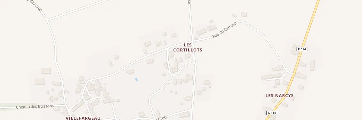 Plan du 4 Rue du Petit Bois à Saint-Loup-des-Bois