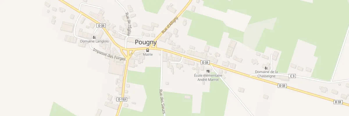 Plan du 6 Rue de Donzy à Pougny