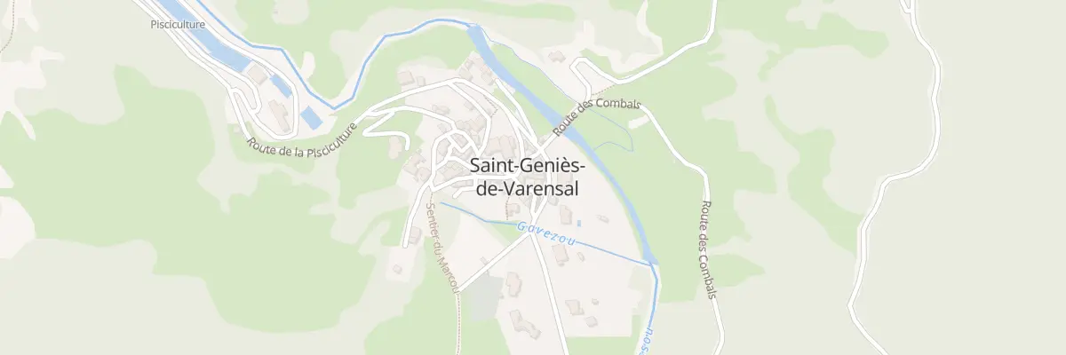 Plan du 5041 Le Village à Saint-Geniès-de-Varensal