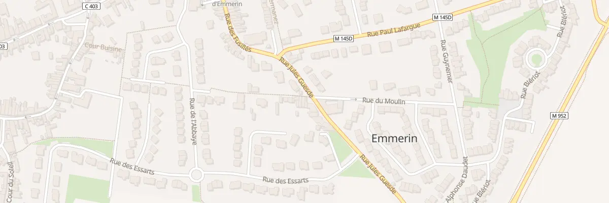 Plan du 8 Rue Jules Guesde à Emmerin