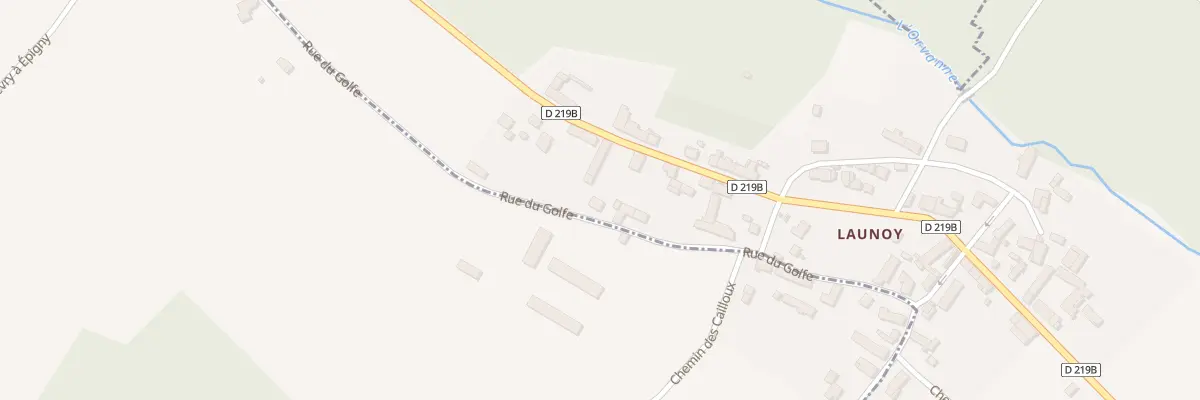 Plan du 3B Rue du Golfe à Blennes