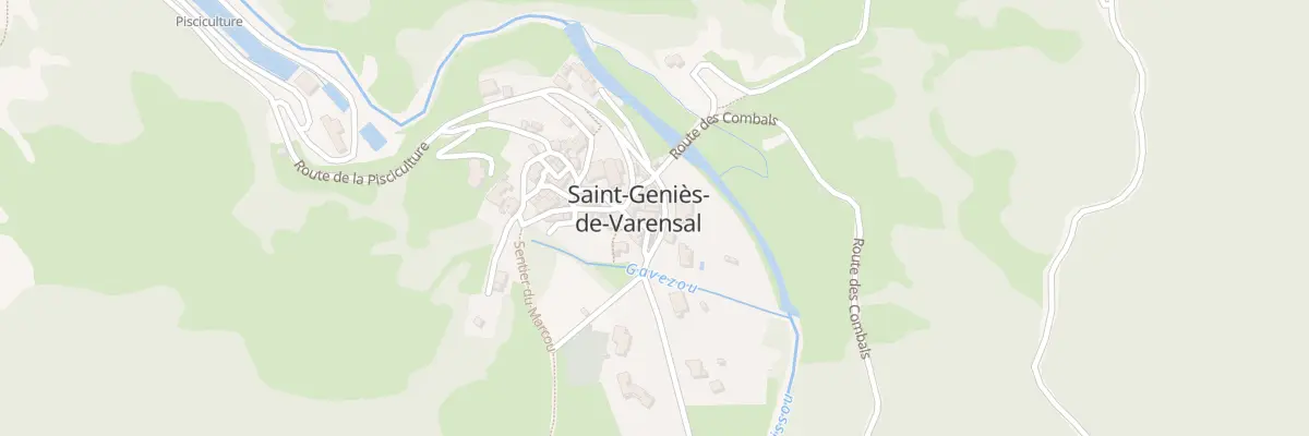 Plan du 5091F Le Village à Saint-Geniès-de-Varensal