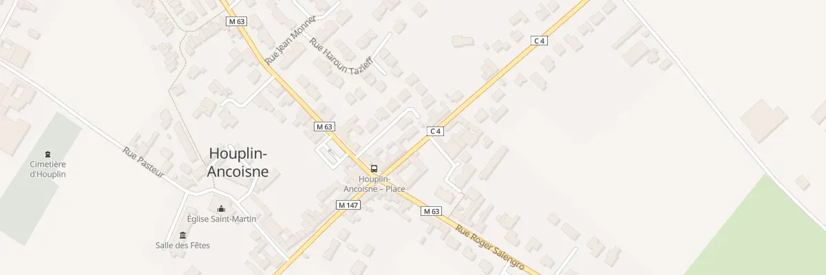 Plan du 25 Rue Georges Lampin à Houplin-Ancoisne