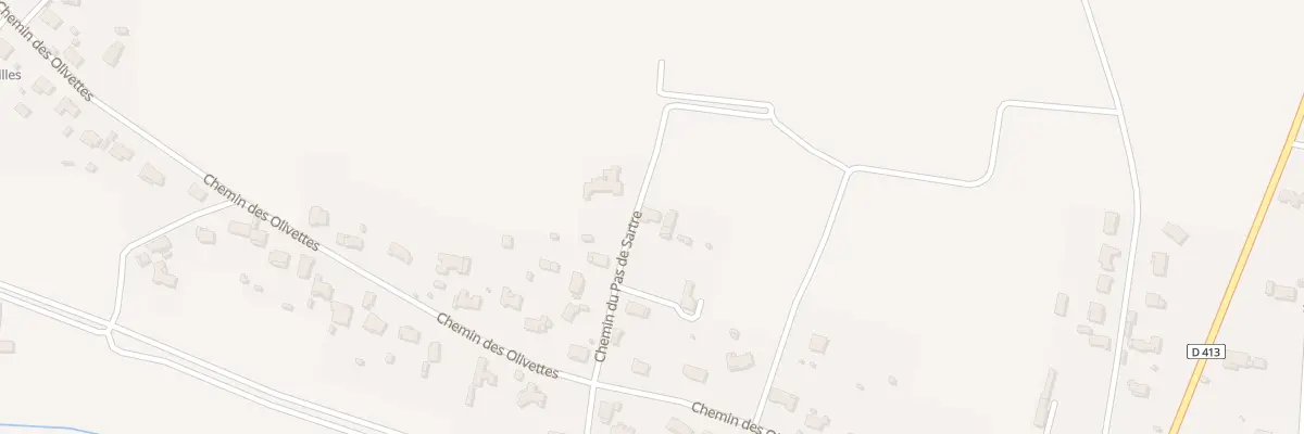 Plan du 9997 Che du Pas de Sartre à Cuxac-d’Aude