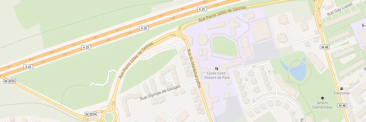 Plan du 97 Rue du Maréchal Joffre à Loos