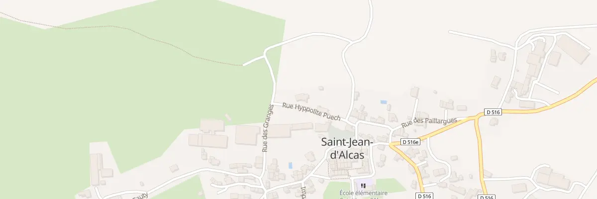 Plan du 5010 Saint Jean d’Alcas à Saint-Jean-et-Saint-Paul