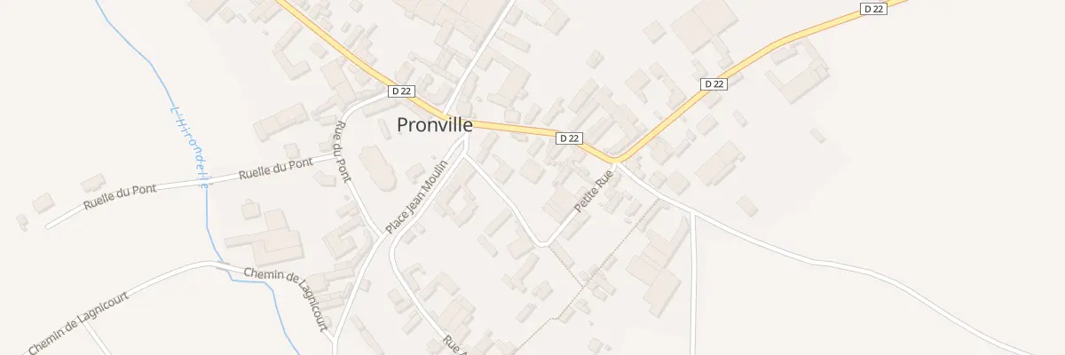 Plan du 3 Rue du Calvaire à Pronville-en-Artois