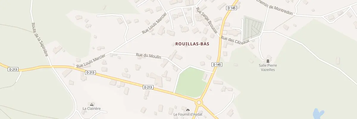 Plan du 3B Rue du Moulin Rouillas Bas à Aydat
