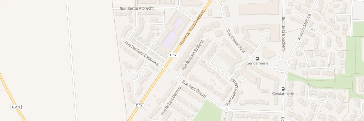 Plan du 34 Rue Romain Rolland à Nangis