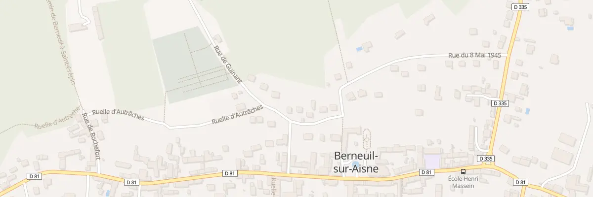 Plan du 24 Rue du 8 Mai 1945 à Berneuil-sur-Aisne