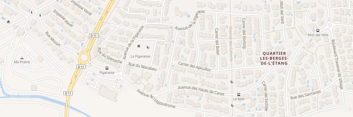 Plan du 10 Rue du Merlot à Canet-en-Roussillon