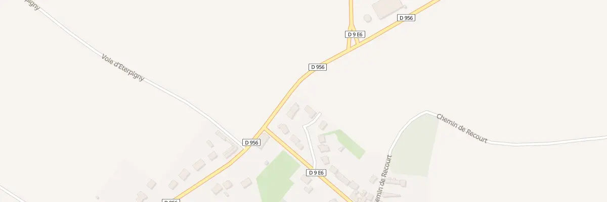 Plan du 8 Res du Dix Neuf Mars 1962 à Dury
