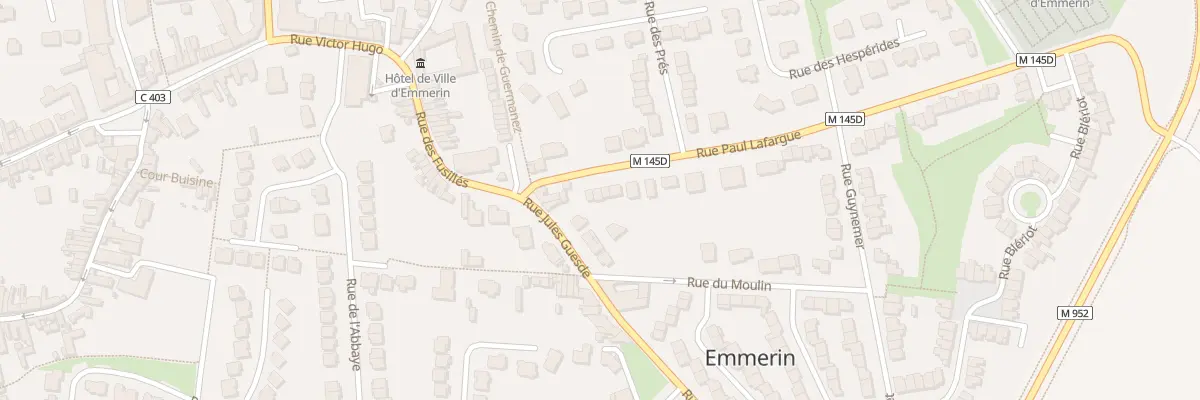 Plan du 4 Rue Paul Lafargue à Emmerin