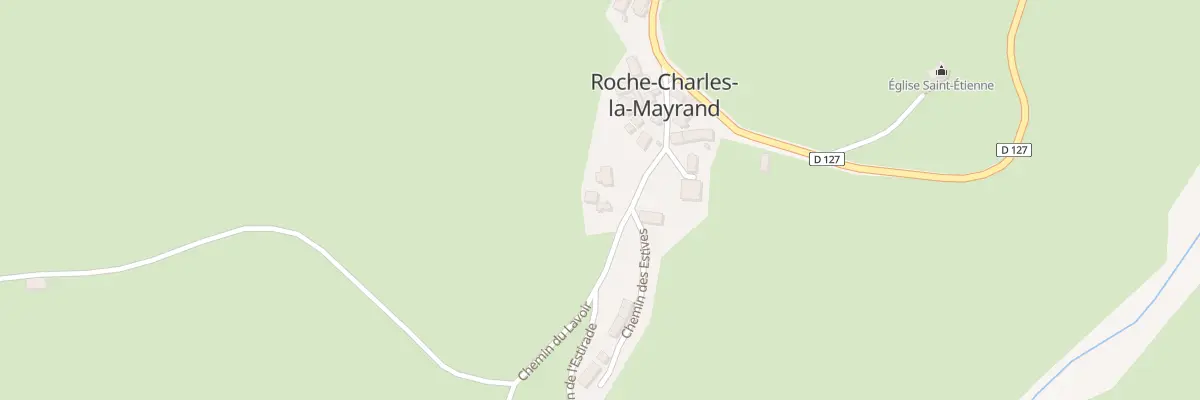 Plan du 5001 Chaussedier à Roche-Charles-la-Mayrand