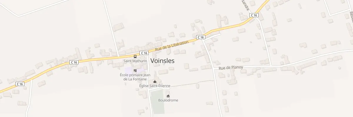 Plan du 10B Rue de la Libération à Voinsles