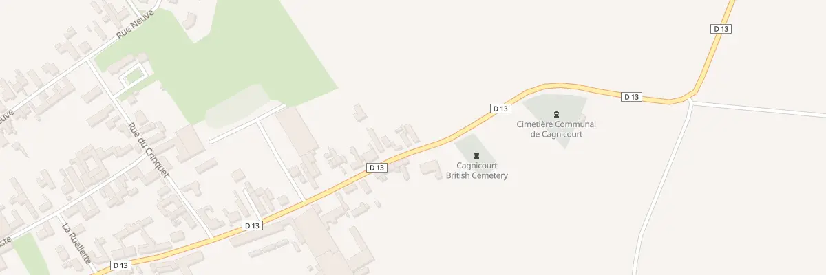 Plan du 54 Rue du Général de Gaulle à Cagnicourt