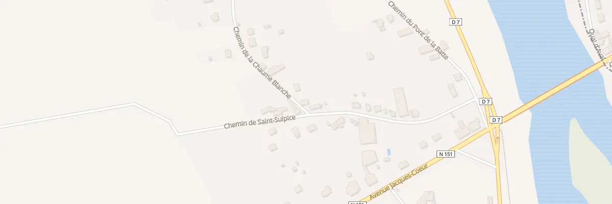 Plan du 2 Che de la Chaume Blanche à La Chapelle-Montlinard