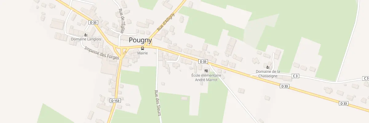 Plan du 12 Rue de Donzy à Pougny