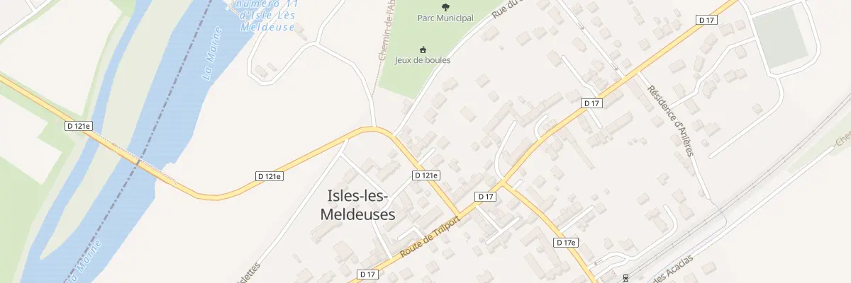 Plan du 7 Pl de Verdun à Isles-les-Meldeuses