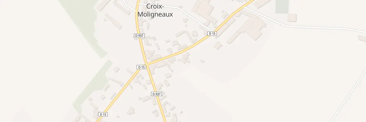 Plan du 8 Rue du General Leclerc à Croix-Moligneaux