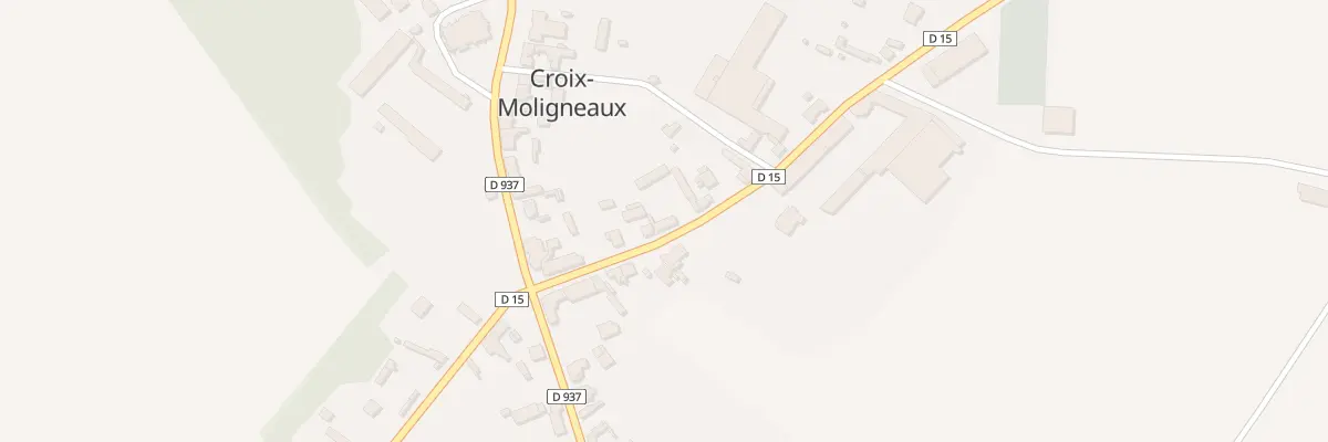 Plan du 7 Rue du General Leclerc à Croix-Moligneaux