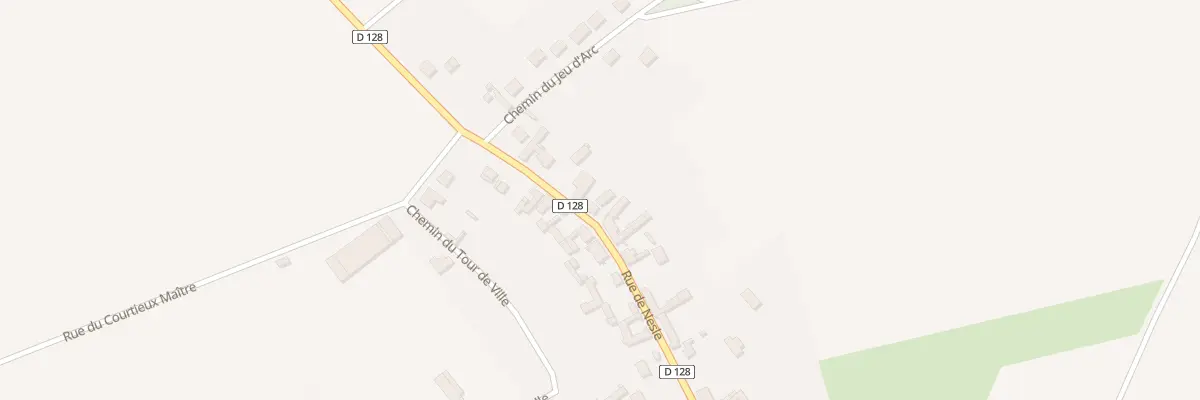 Plan du 374 Rue de Nesle à Fréniches