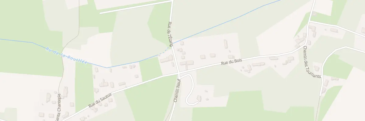 Plan du 24 Rue du Bois à Retheuil