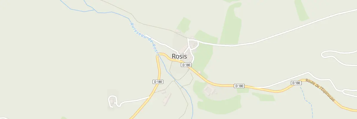 Plan du 5339F Rosis à Rosis